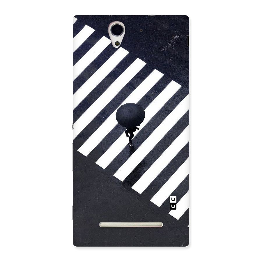 Zebra Walking Back Case for Sony Xperia C3