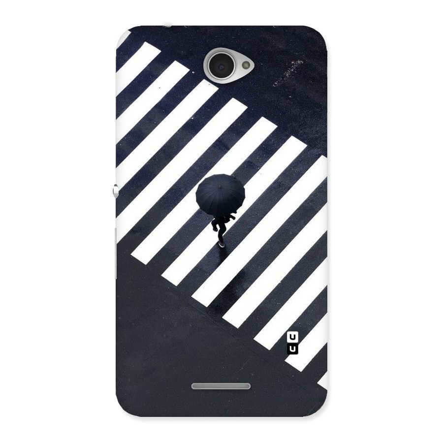 Zebra Walking Back Case for Sony Xperia E4