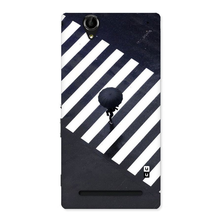 Zebra Walking Back Case for Sony Xperia T2