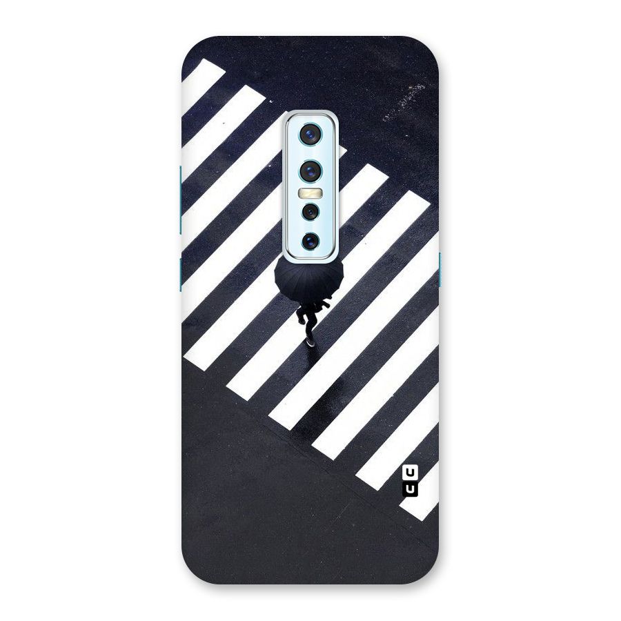 Zebra Walking Back Case for Vivo V17 Pro