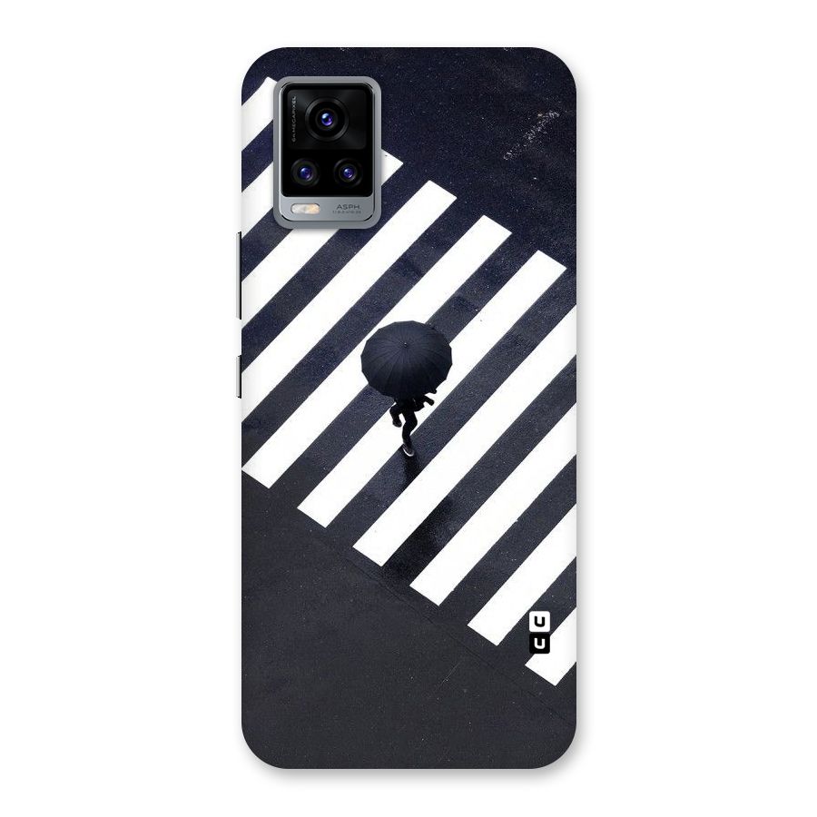 Zebra Walking Back Case for Vivo V20