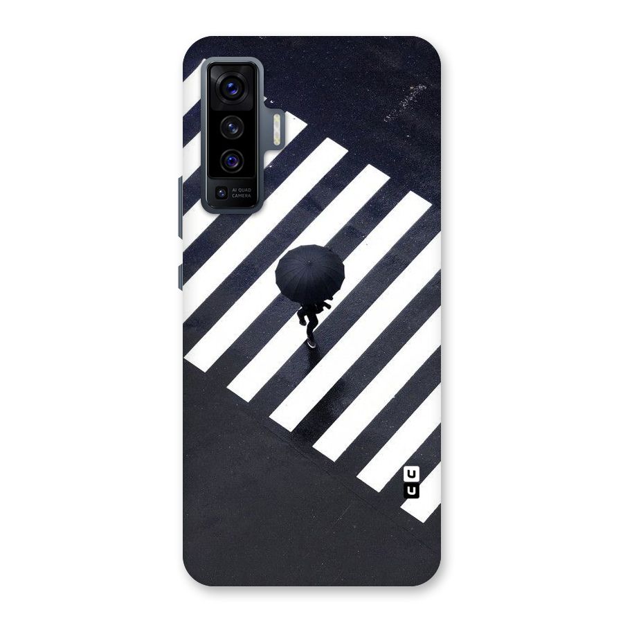 Zebra Walking Back Case for Vivo X50