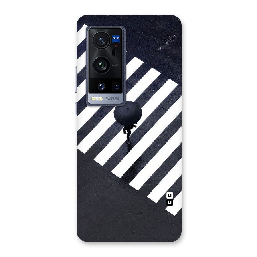 Zebra Walking Back Case for Vivo X60 Pro Plus