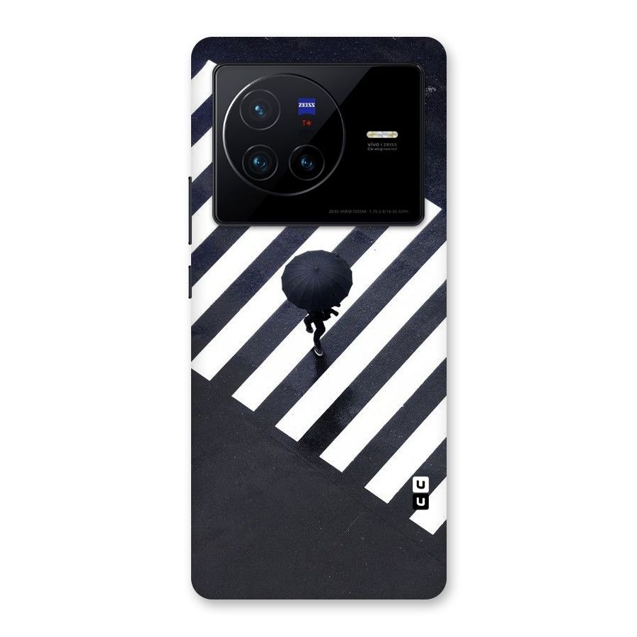 Zebra Walking Back Case for Vivo X80