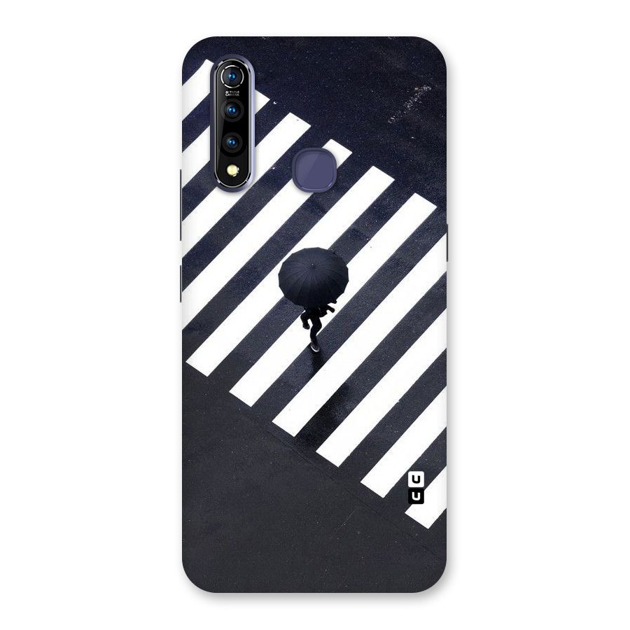 Zebra Walking Back Case for Vivo Z1 Pro