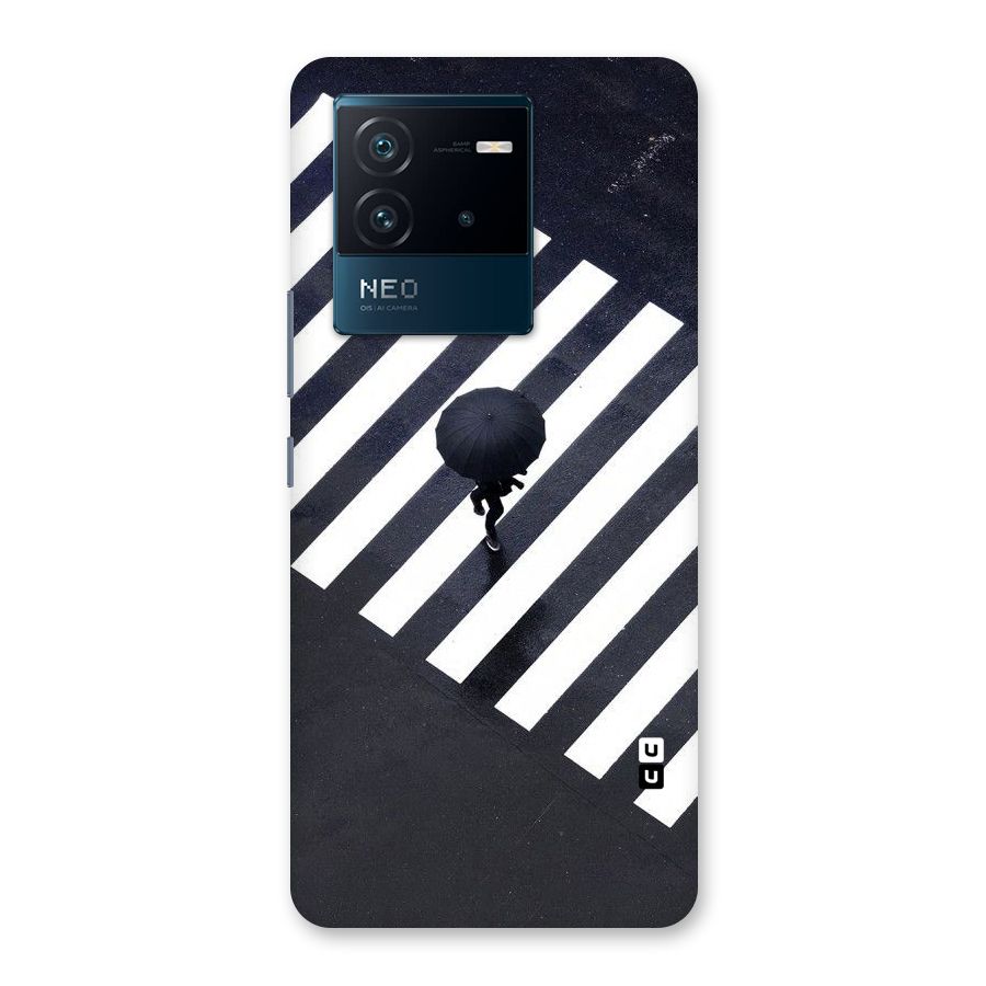 Zebra Walking Back Case for Vivo iQOO Neo 6 5G
