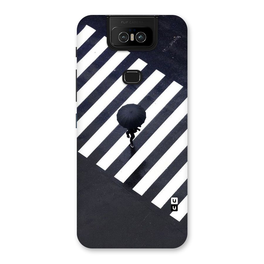 Zebra Walking Back Case for Zenfone 6z