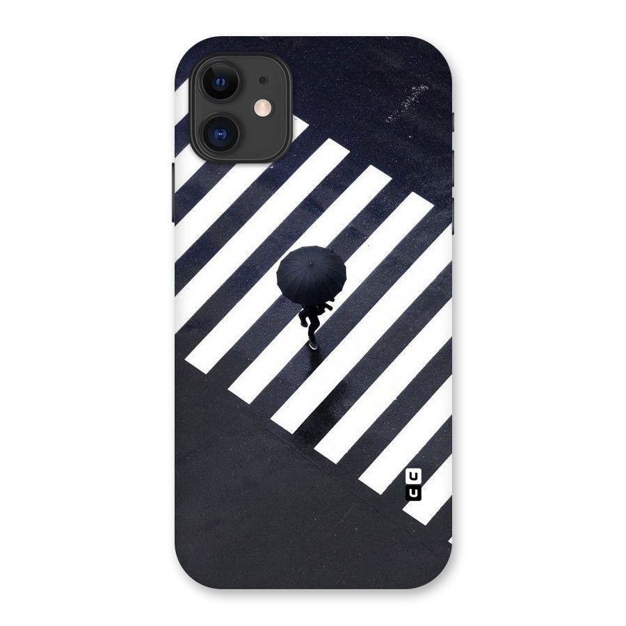 Zebra Walking Back Case for iPhone 11