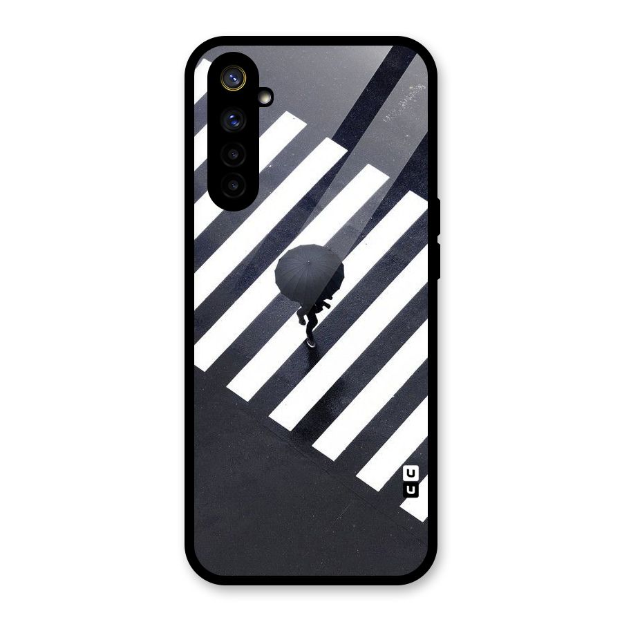 Zebra Walking Glass Back Case for Realme 6i