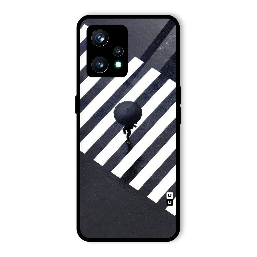 Zebra Walking Glass Back Case for Realme 9 Pro Plus 5G