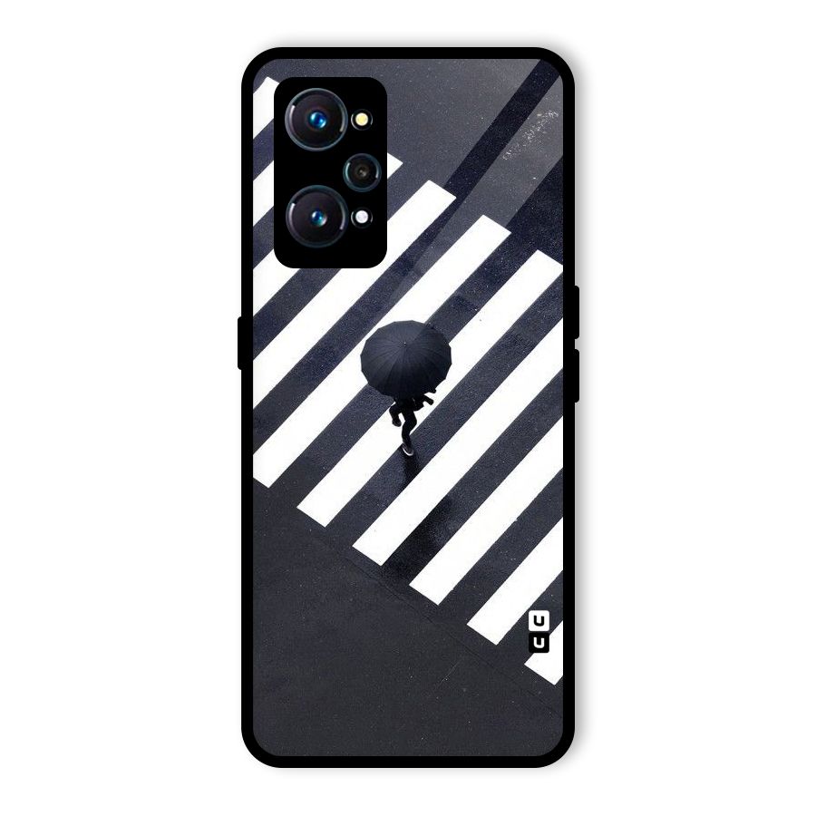 Zebra Walking Glass Back Case for Realme GT Neo2