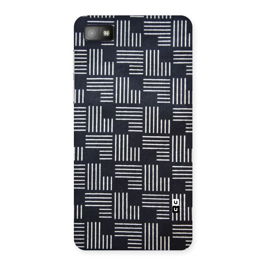 Zig Zag Hierarchy Back Case for Blackberry Z10