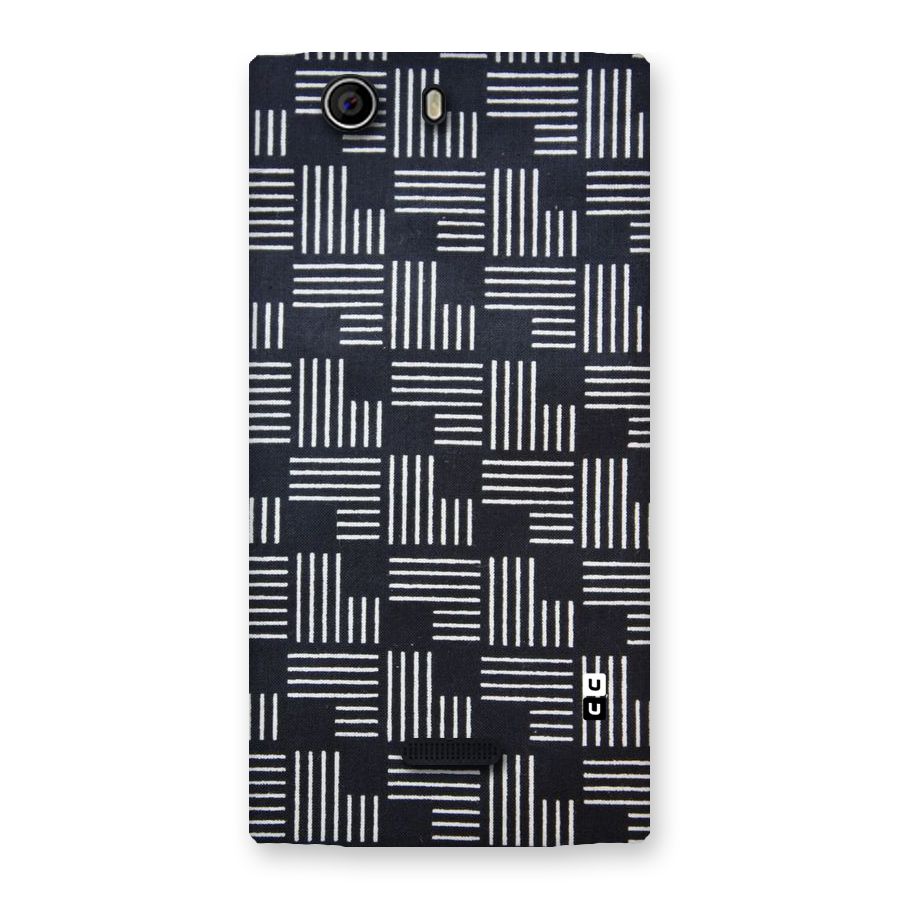 Zig Zag Hierarchy Back Case for Canvas Nitro 2 E311