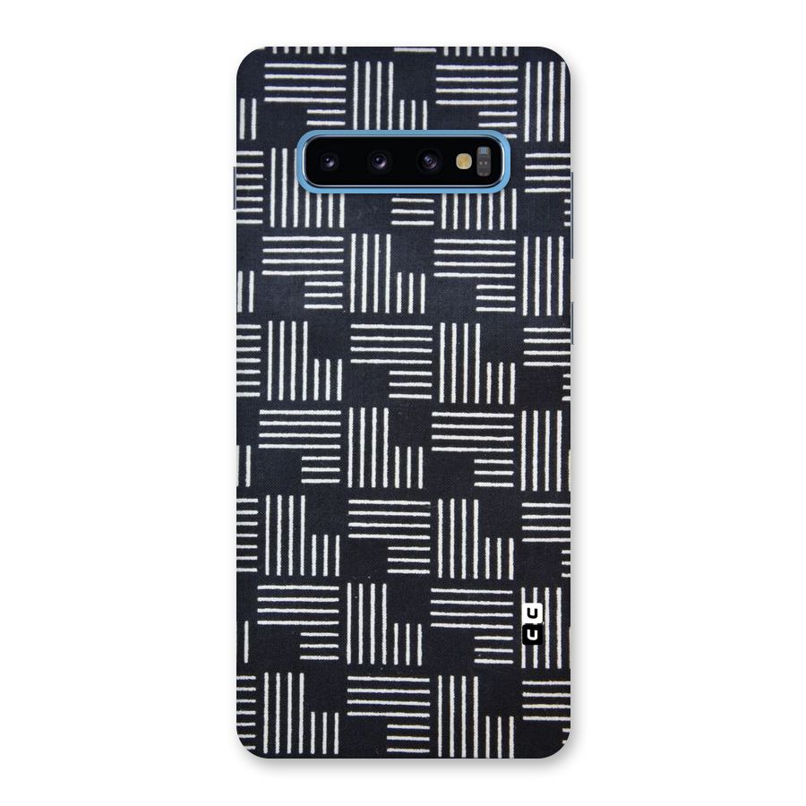 Zig Zag Hierarchy Back Case for Galaxy S10 Plus