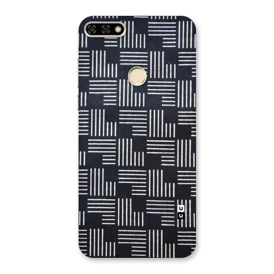 Zig Zag Hierarchy Back Case for Honor 7A