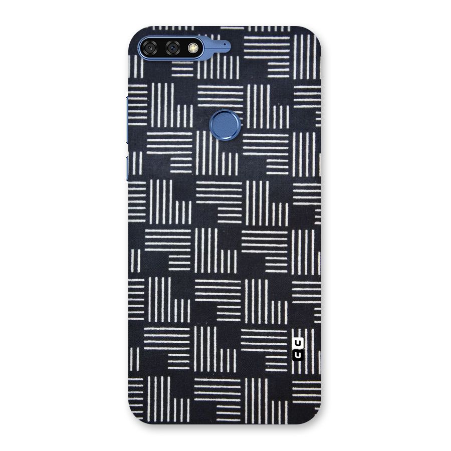 Zig Zag Hierarchy Back Case for Honor 7C