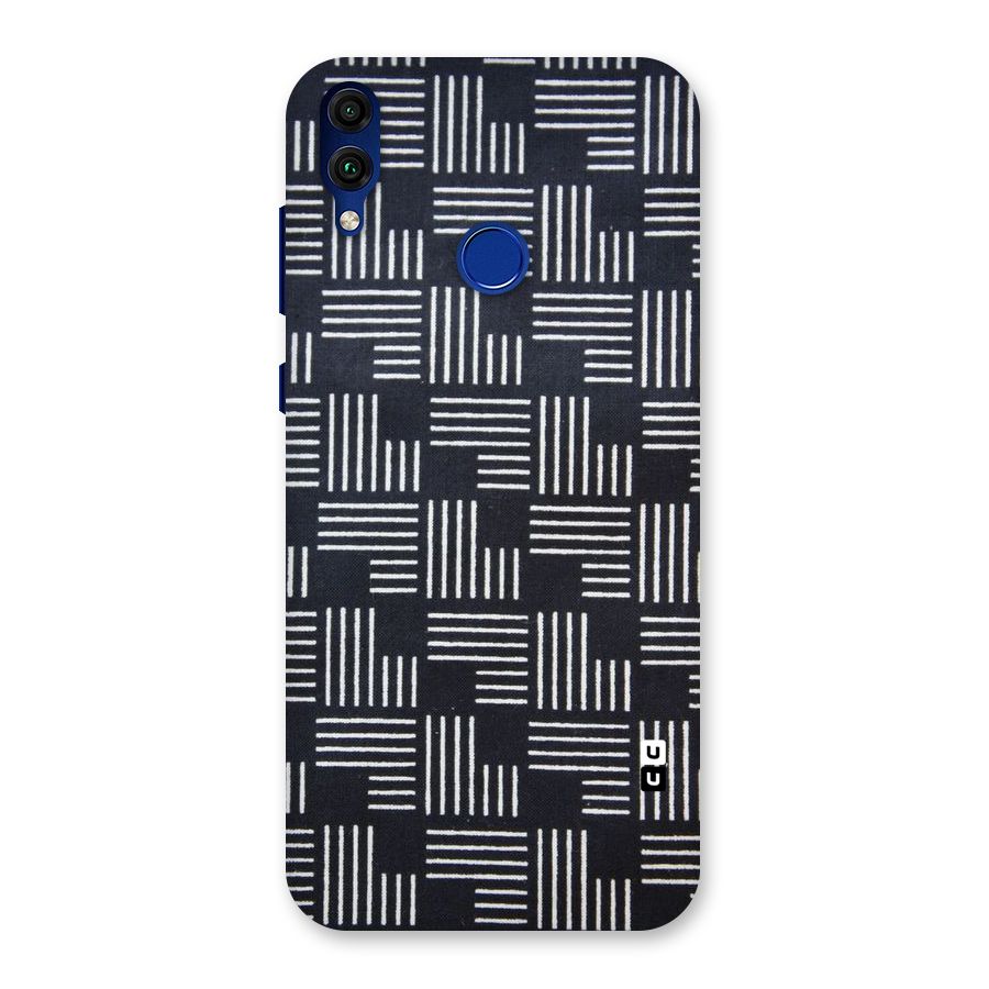 Zig Zag Hierarchy Back Case for Honor 8C