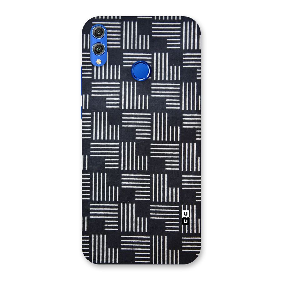 Zig Zag Hierarchy Back Case for Honor 8X