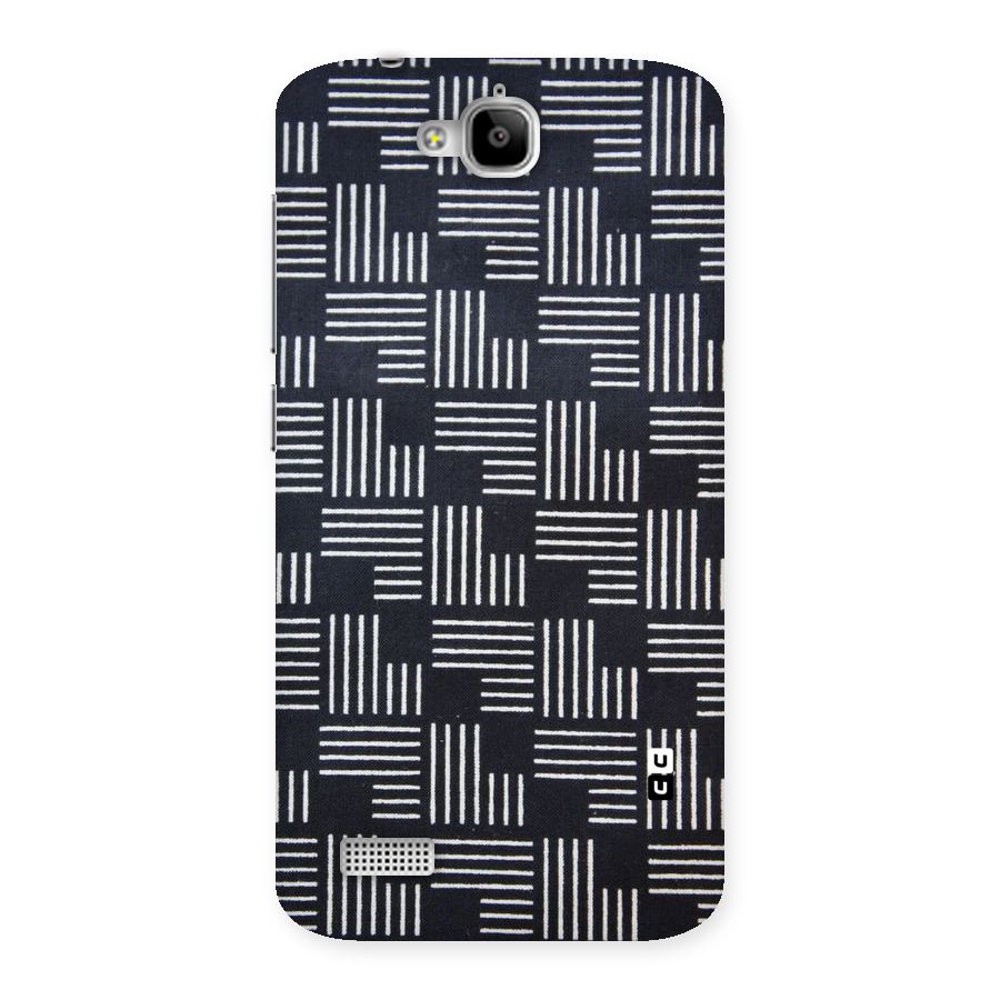 Zig Zag Hierarchy Back Case for Honor Holly