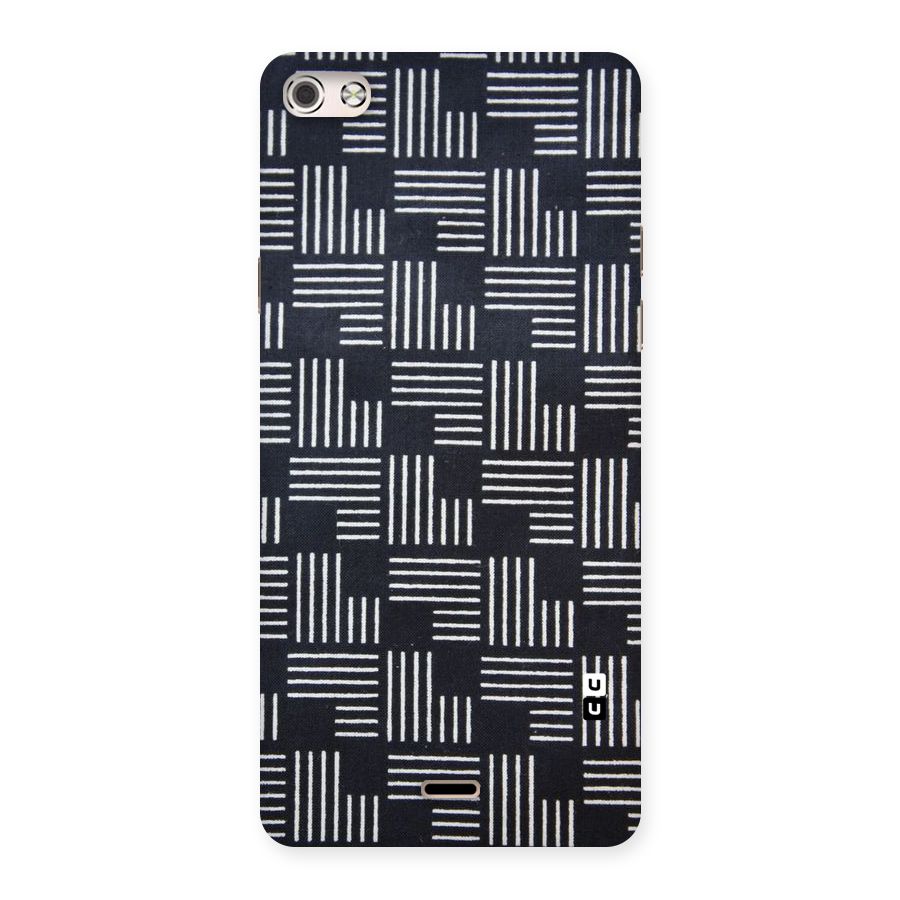 Zig Zag Hierarchy Back Case for Micromax Canvas Silver 5