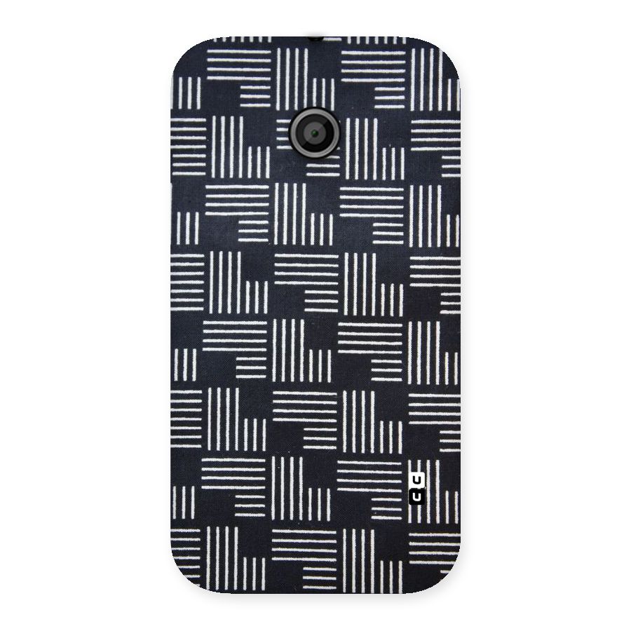 Zig Zag Hierarchy Back Case for Moto E