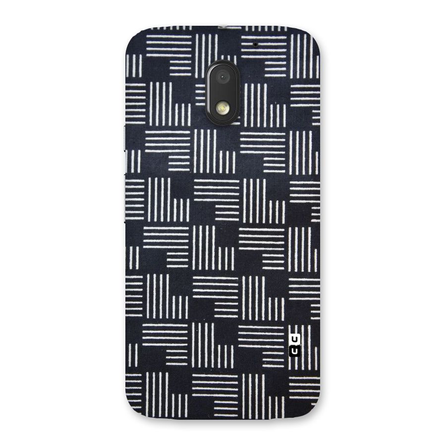 Zig Zag Hierarchy Back Case for Moto E3 Power