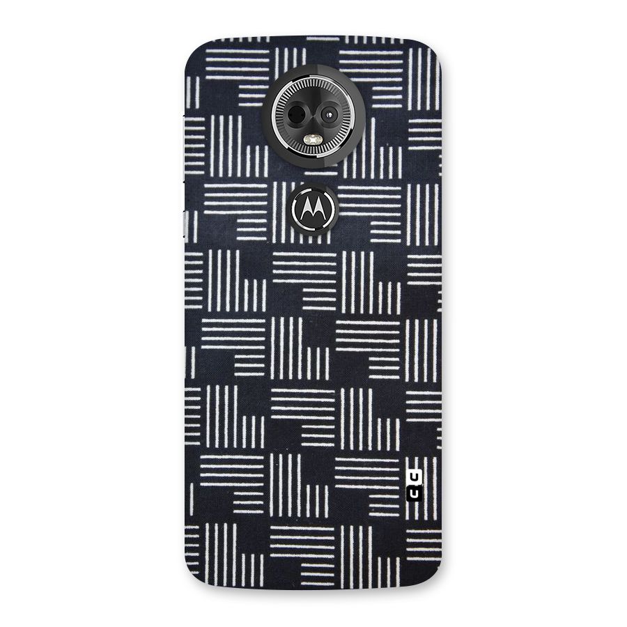 Zig Zag Hierarchy Back Case for Moto E5 Plus