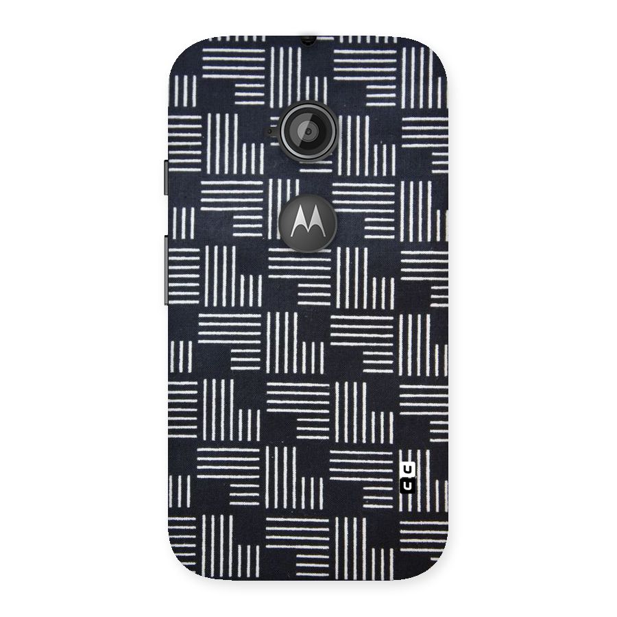 Zig Zag Hierarchy Back Case for Moto E 2nd Gen