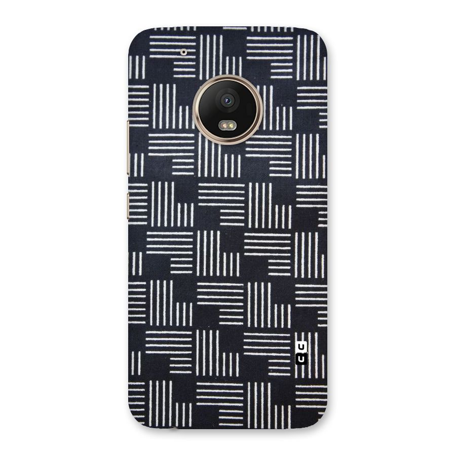 Zig Zag Hierarchy Back Case for Moto G5 Plus