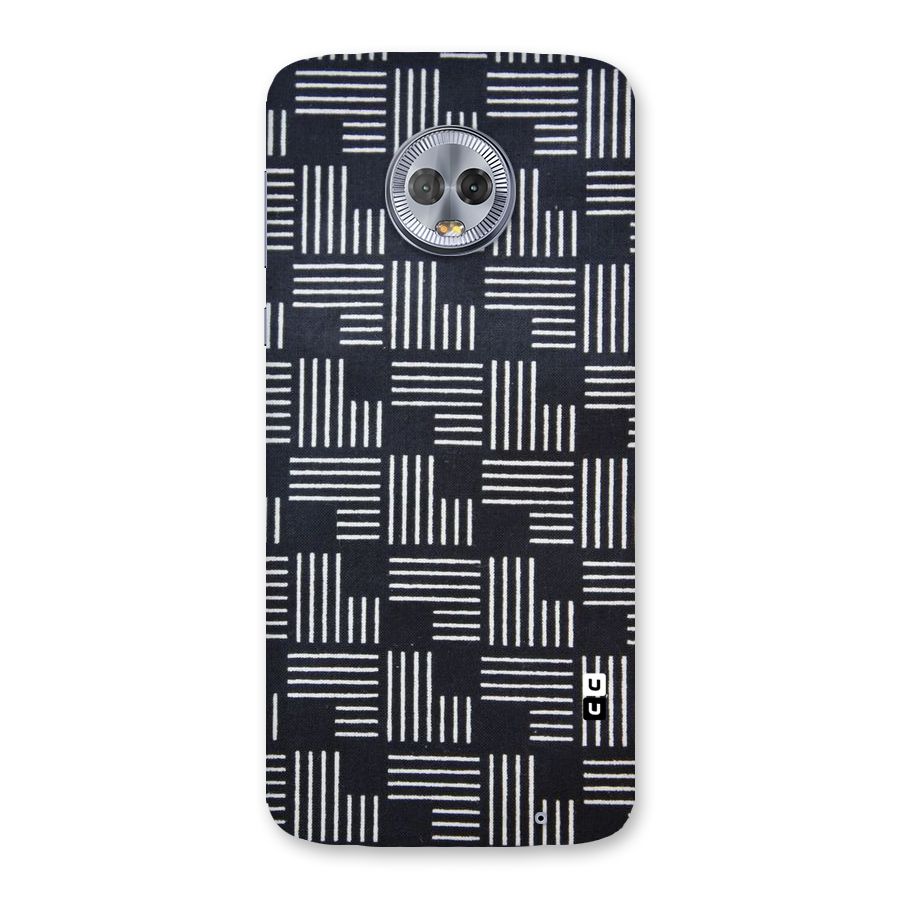 Zig Zag Hierarchy Back Case for Moto G6 Plus