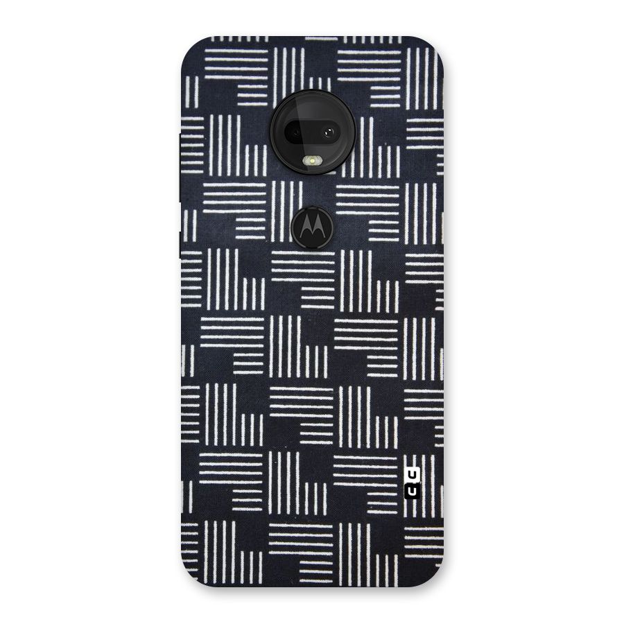 Zig Zag Hierarchy Back Case for Moto G7