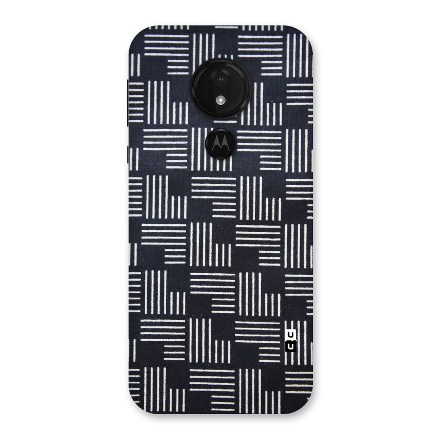 Zig Zag Hierarchy Back Case for Moto G7 Power