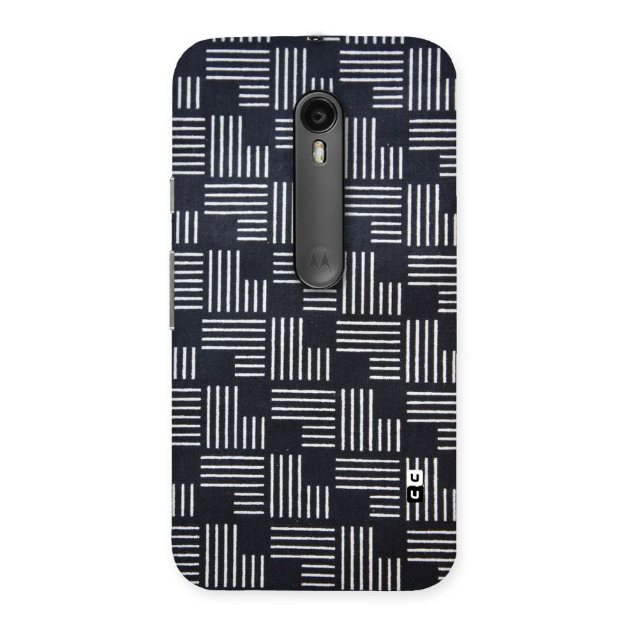 Zig Zag Hierarchy Back Case for Moto G Turbo