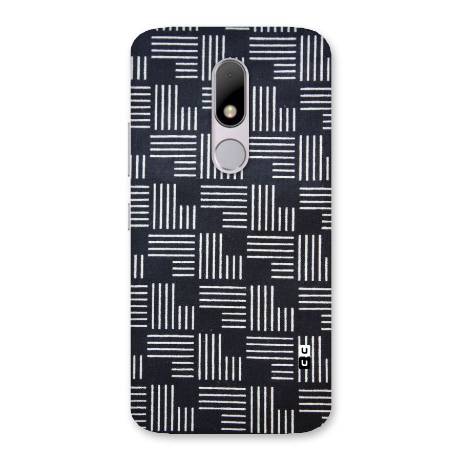 Zig Zag Hierarchy Back Case for Moto M