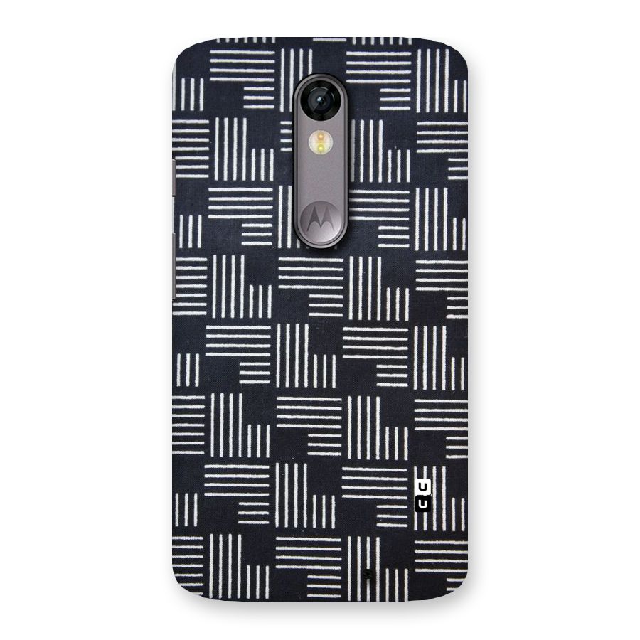 Zig Zag Hierarchy Back Case for Moto X Force