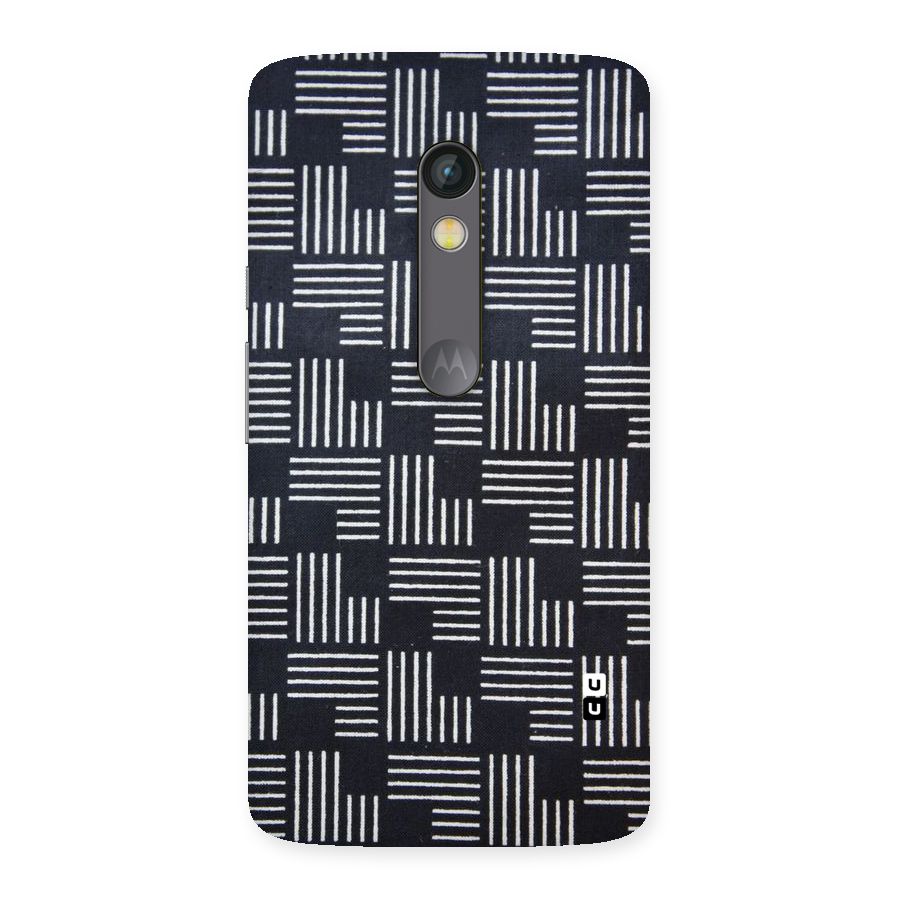 Zig Zag Hierarchy Back Case for Moto X Play