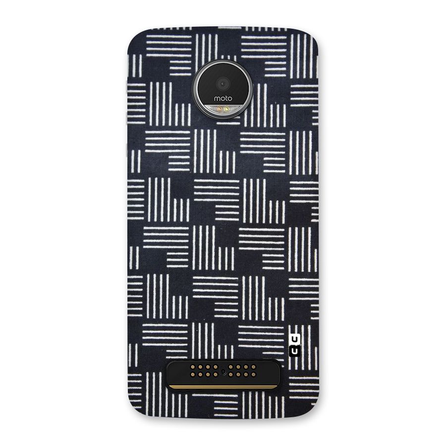 Zig Zag Hierarchy Back Case for Moto Z Play