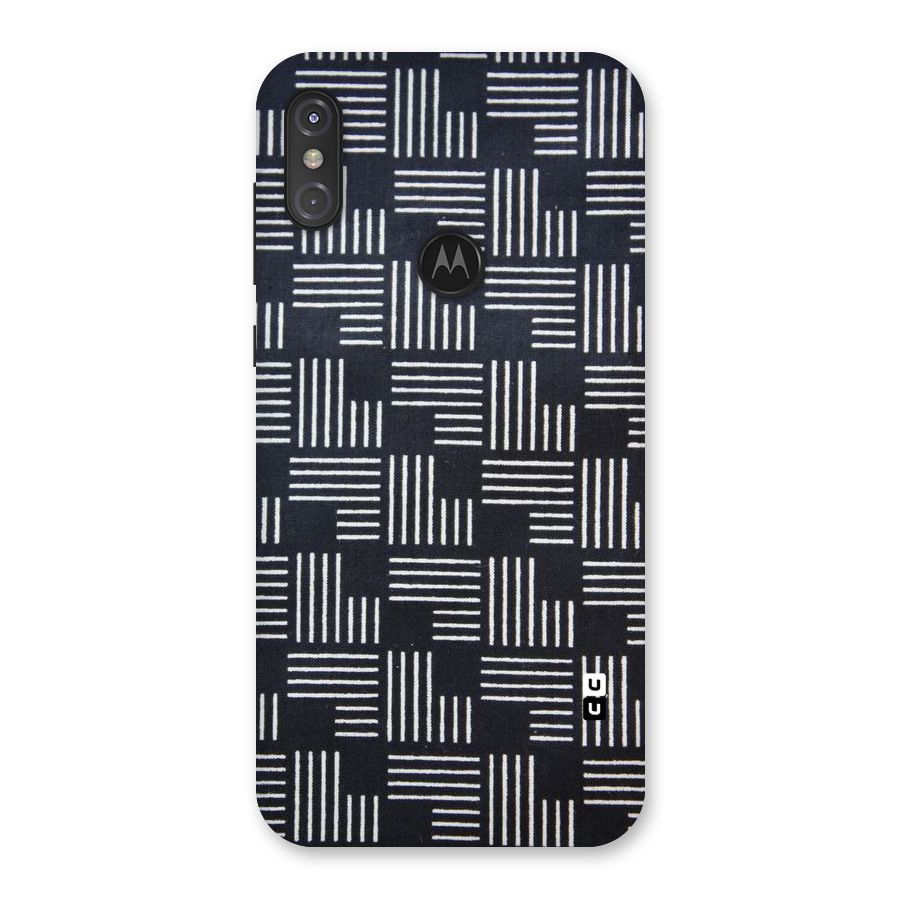 Zig Zag Hierarchy Back Case for Motorola One Power