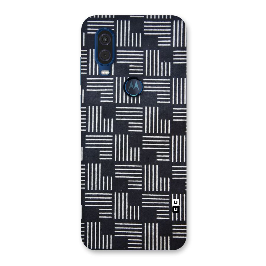 Zig Zag Hierarchy Back Case for Motorola One Vision