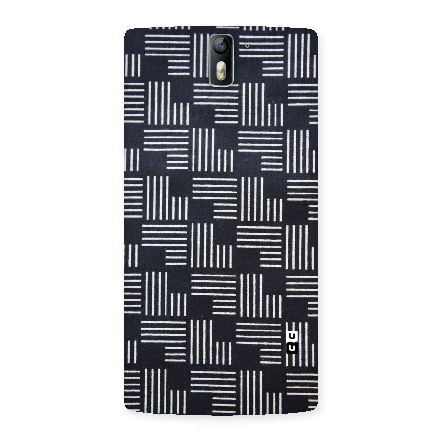 Zig Zag Hierarchy Back Case for One Plus One