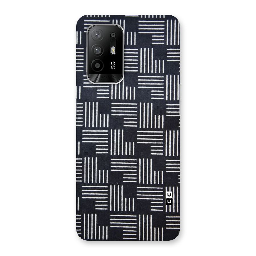 Zig Zag Hierarchy Back Case for Oppo F19 Pro Plus 5G