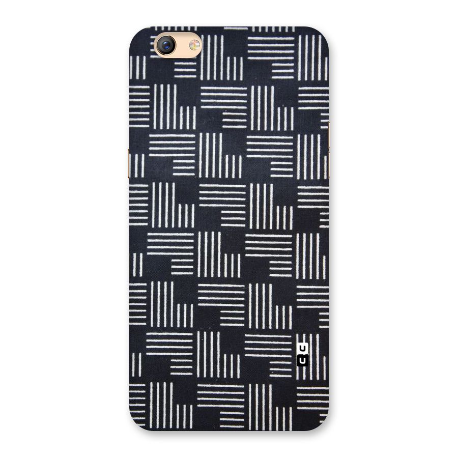 Zig Zag Hierarchy Back Case for Oppo F3 Plus