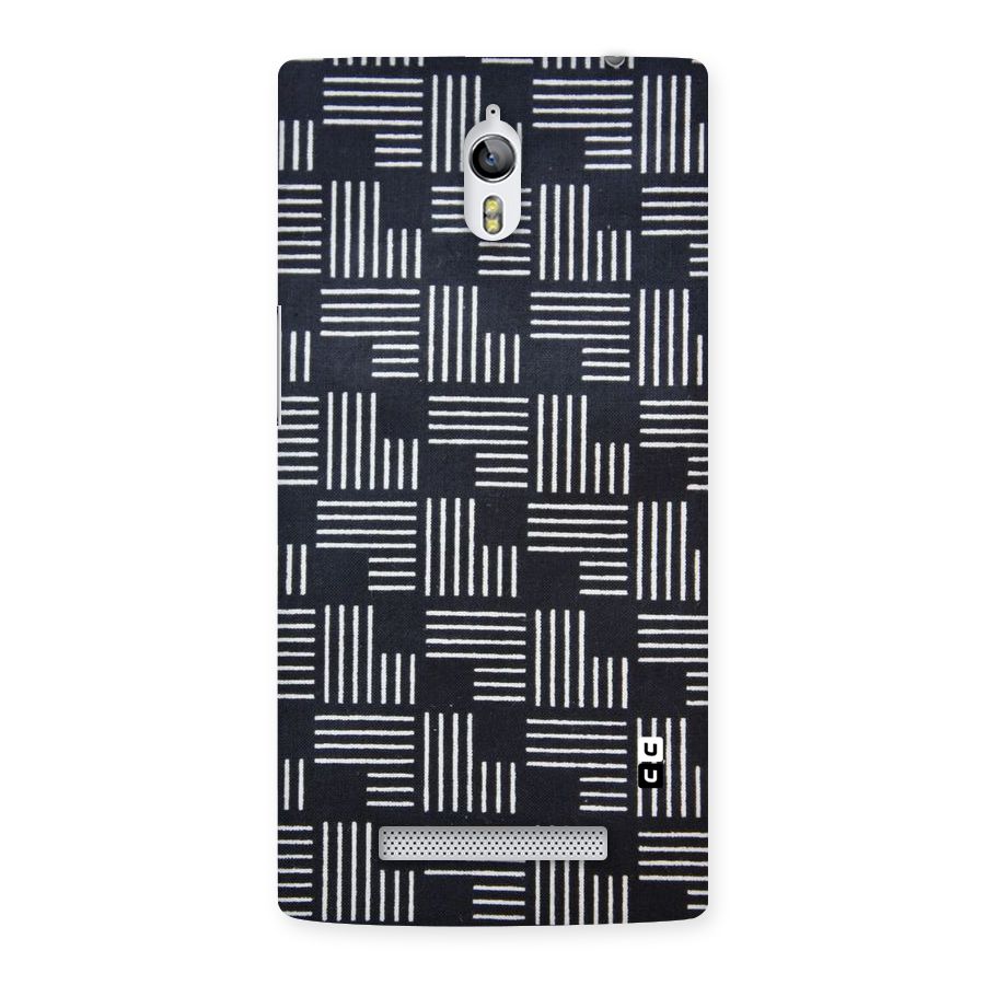 Zig Zag Hierarchy Back Case for Oppo Find 7