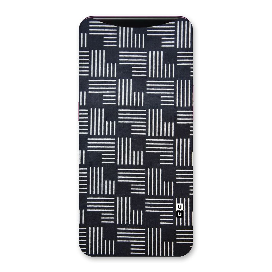 Zig Zag Hierarchy Back Case for Oppo Find X