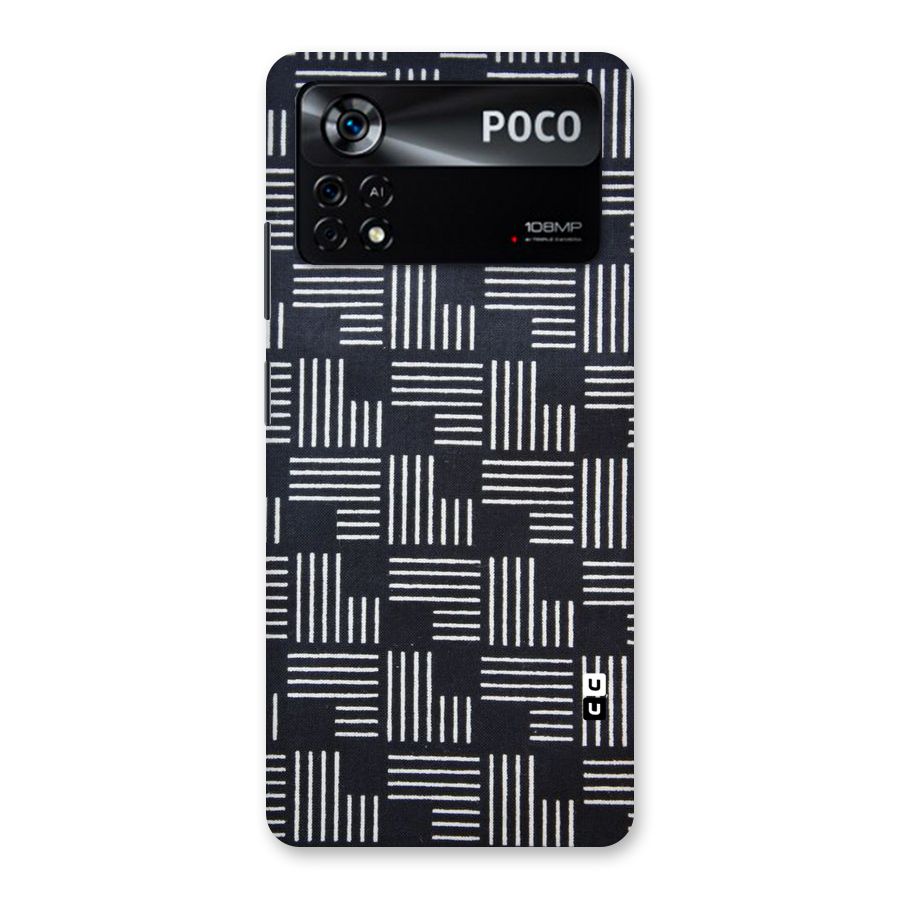 Zig Zag Hierarchy Back Case for Poco X4 Pro 5G