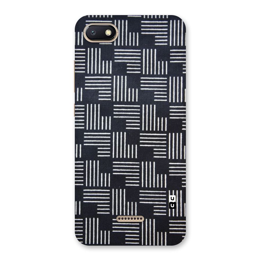 Zig Zag Hierarchy Back Case for Redmi 6A