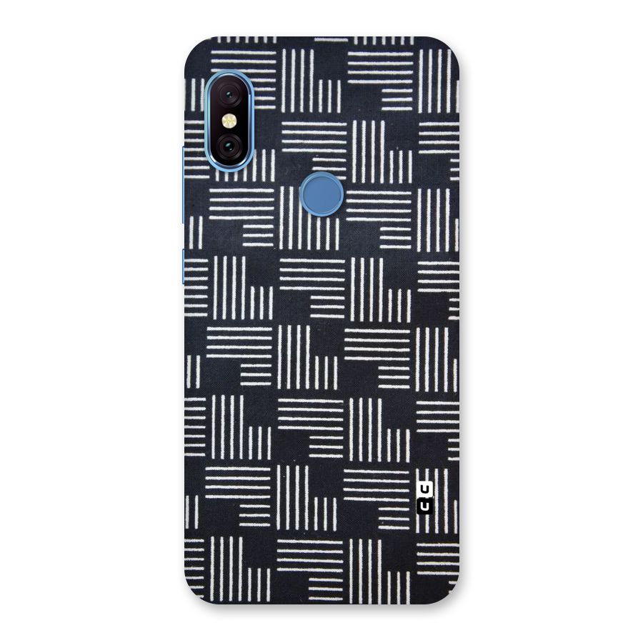 Zig Zag Hierarchy Back Case for Redmi Note 6 Pro