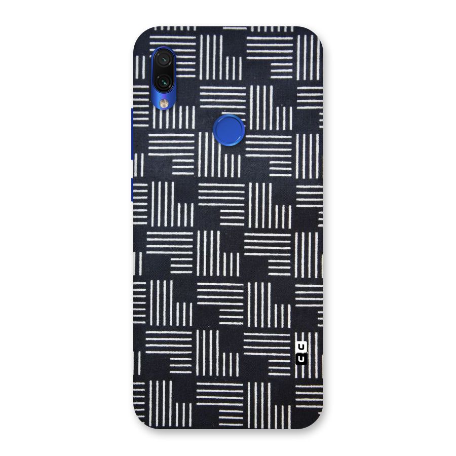 Zig Zag Hierarchy Back Case for Redmi Note 7S