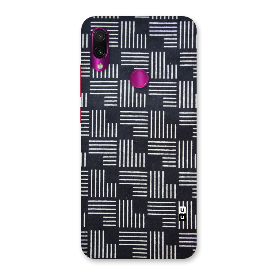 Zig Zag Hierarchy Back Case for Redmi Note 7 Pro