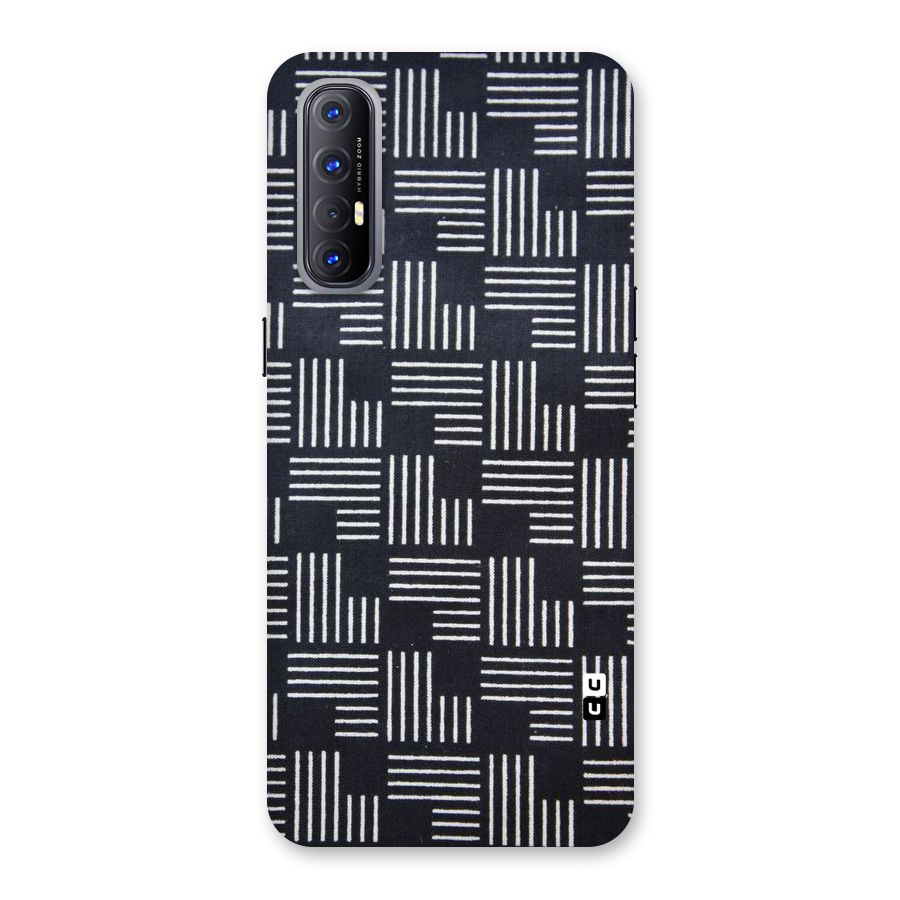 Zig Zag Hierarchy Back Case for Reno3 Pro